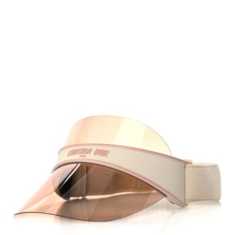 dior pink visor.